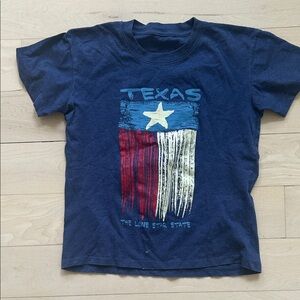 Texas Kids T-Shirt - Blue